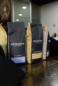 Grinders Coffee with alternative milks